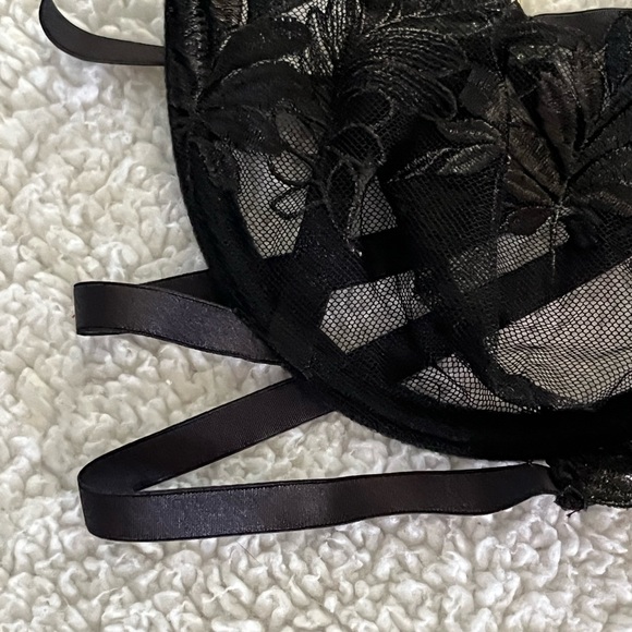 Sold- Bluebella for Victoria Secret Madeleine Black Underwire Bra - Picture 7 of 12